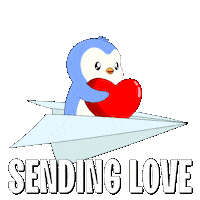 Heart Love Sticker by Pudgy Penguins