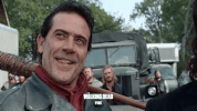 happy the walking dead GIF