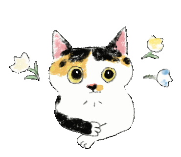 zoratsaiyt giphyupload happy cat flower Sticker