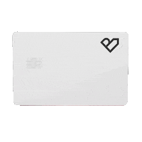 Bnext white money cash card Sticker