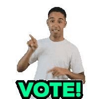 Vote Votar Sticker by serlibras.oficial