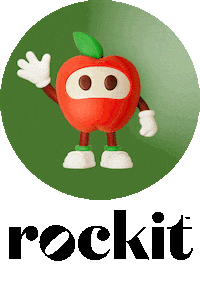 Apple Eating Sticker by elbe-obst