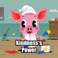 Kindness Wisdom GIF by The Pigasso