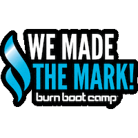 Excellence Sticker by Burn Boot Camp