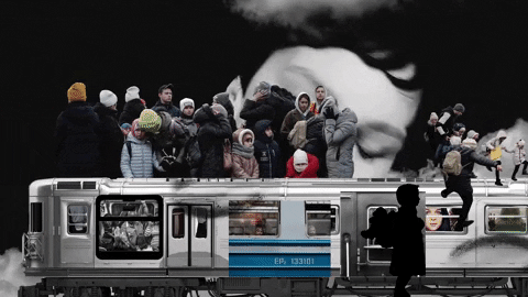 Refugees Kiev GIF by hubcollage