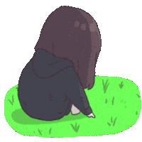 Anime Girl Menhera Sticker