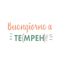 Compagnia_Italiana good morning vegan vegetarian buongiorno Sticker