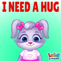 Hugs Love GIF by Lucas and Friends by RV AppStudios