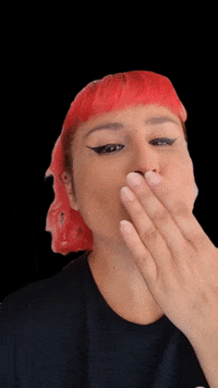 SenoritaRocknRoll kiss beso sonrisa rocknroll GIF
