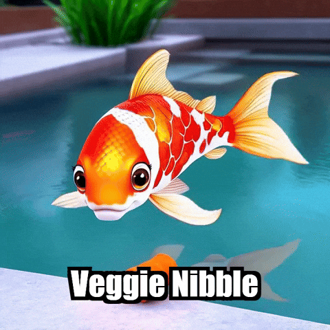 Koi Fish Healthy Food GIF by TheConfishius
