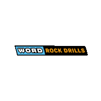 Transparency Sticker by Word Rock Drills