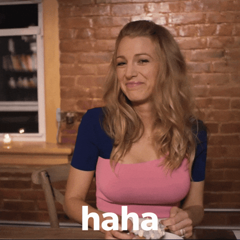 Cracking Up Lol GIF by Blake Lively Fan