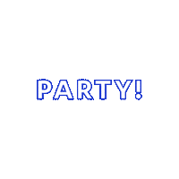 deindruk party celebration design marketing Sticker