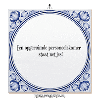 Humor Focus Sticker by Tegelspreuken.nl