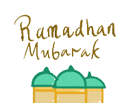 Ramadan Mubarak Sticker
