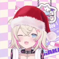 Santa Hat Smiling GIF