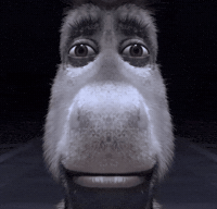 Stare Shrek GIF