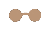 Hanahanaillust glasses メガネ ハナハナ hanahana Sticker