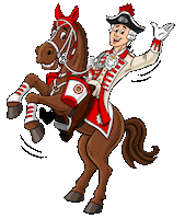 Colonia Reiten Sticker by Prinzen-Garde Köln