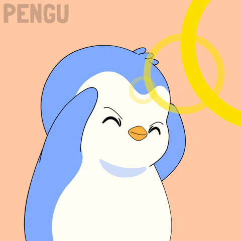Think About It GIF by Pudgy Penguins