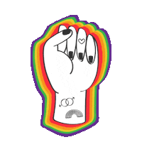 Proud Pride Sticker by Sorry Burger