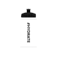 msnpln hydrate water bottle bidon msnpln Sticker