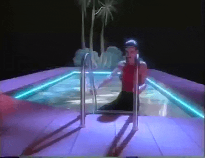Pool Party 80S GIF