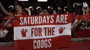 University Of Houston Football GIF by Coogfans