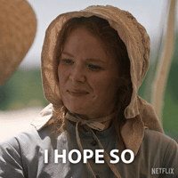 I Hope So Little House On The Prairie GIF by NETFLIX
