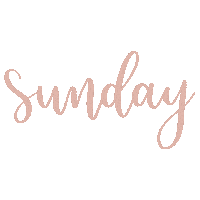 Days Of The Week Pink Sticker
