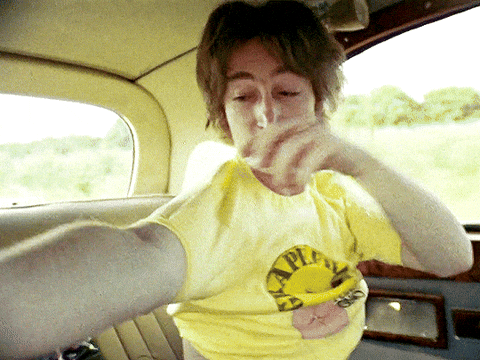 Charming Dressing GIF by John Lennon