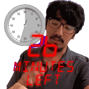 26 Minutes Sticker