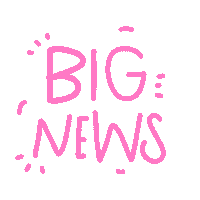 Pink Line Sticker