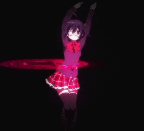 xKingSam love rikka rikka dance chunibyo other delusions GIF