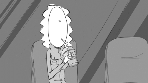 Milkshake Spit Take GIF by CC0 Studios