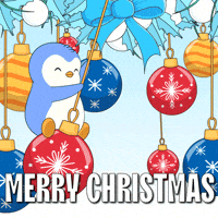 Merry Christmas GIF by Pudgy Penguins