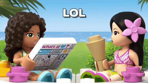 friends lol GIF by LEGO