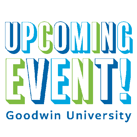 Goodwin-University university event ct Hartford Sticker