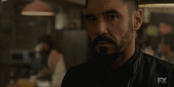 staring sons of anarchy GIF by Mayans M.C.