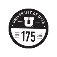 University Of Utah Uofu Sticker by UGivingDay
