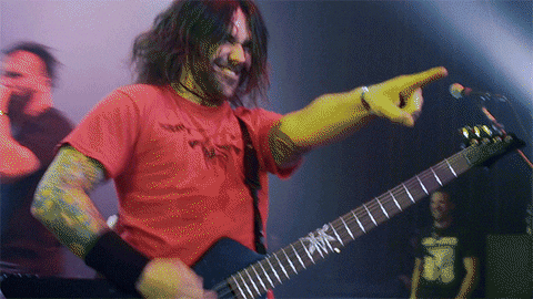 Hell Yeah Finger Point GIF by Killswitch Engage
