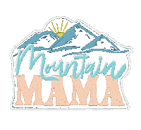 Mountain Camping Sticker