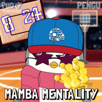 Black Mamba Basketball GIF by Pudgy Penguins