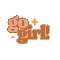 Girl Go Sticker by Mikana Japan