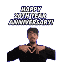 20Th Anniversary Sticker