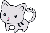 loveyoboki love cat heart kawaii Sticker