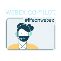 Work From Home Sticker by Cisco Webex