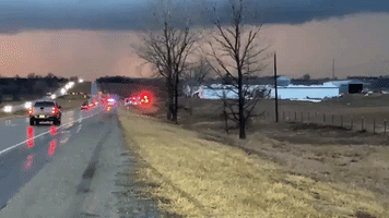 Rotating Cloud Seen Near Des Moines as Confirmed Tornadoes Hit Central Iowa