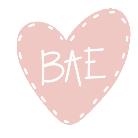 In Love Baby Sticker