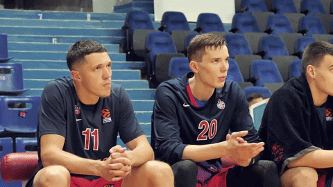 Cska Basketball Applause GIF by CSKA Moscow